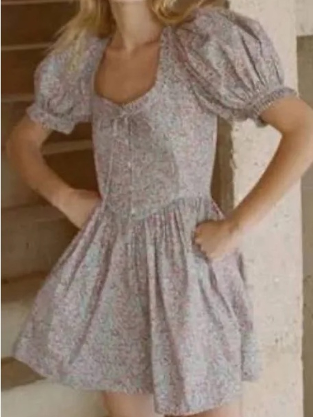 Doen Trail Dress in Petite Jardin